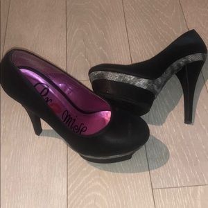 Black heels